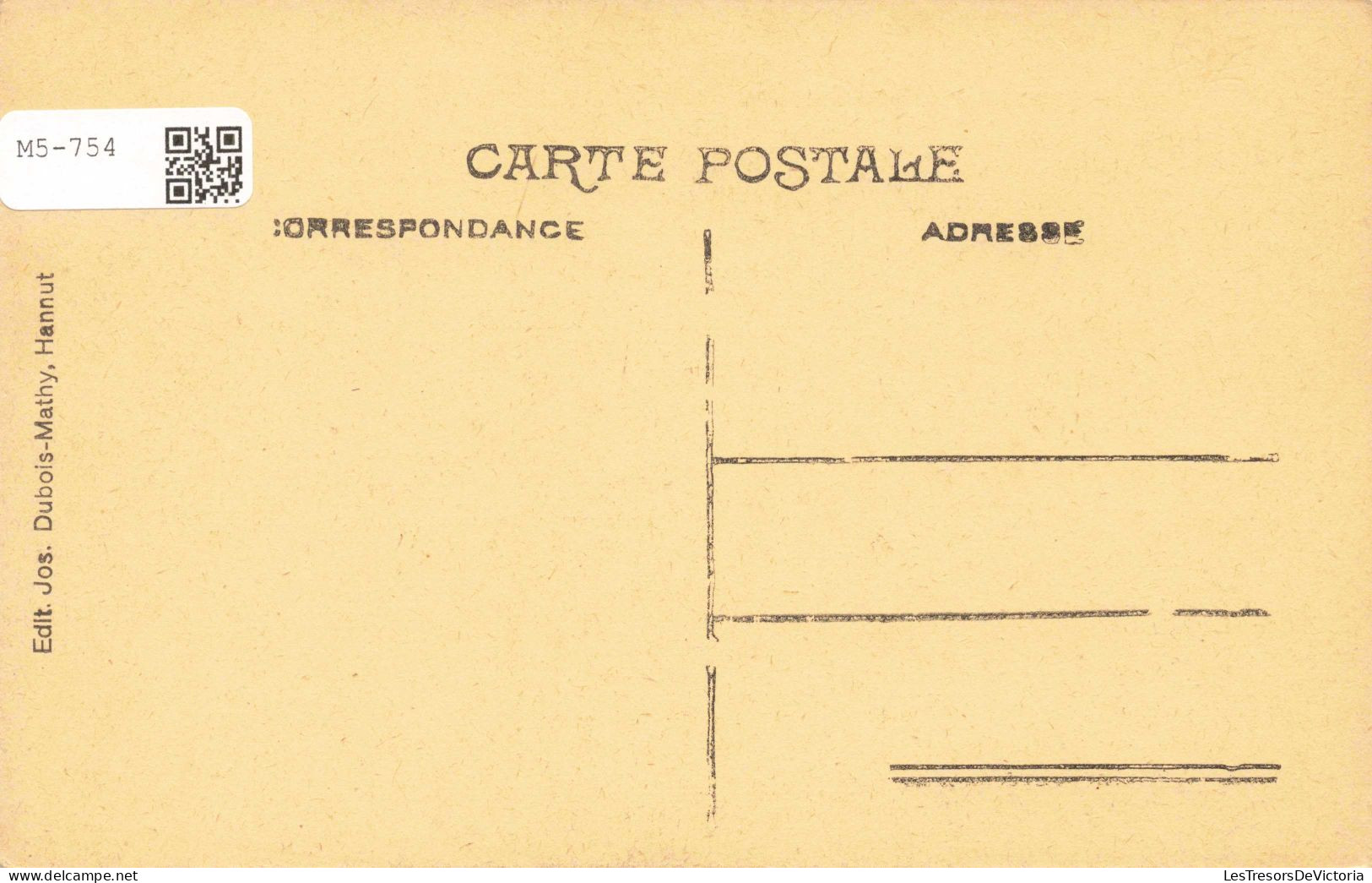 BELGIQUE - Hannut - Le Couvent Des Pères Croisiers -  Carte Postale Ancienne - Waremme