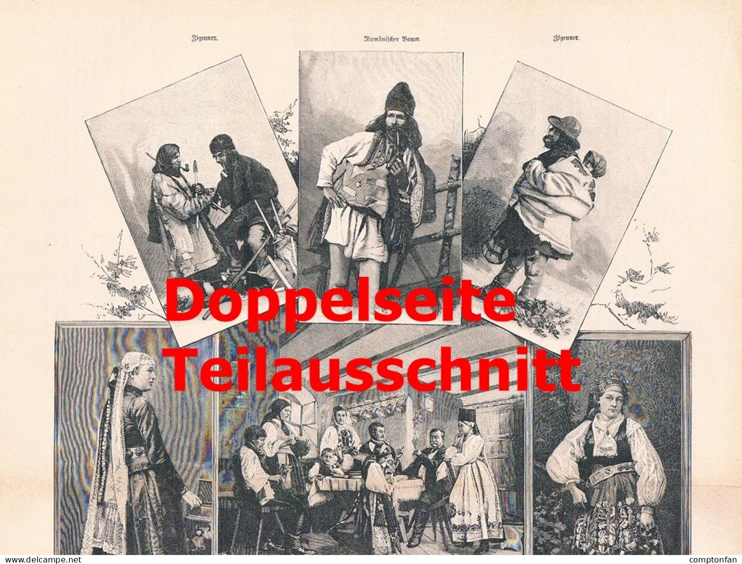 A102 1397 Siebenbürgen Rumänien Trachten Artikel / Bilder 1898 - Other & Unclassified