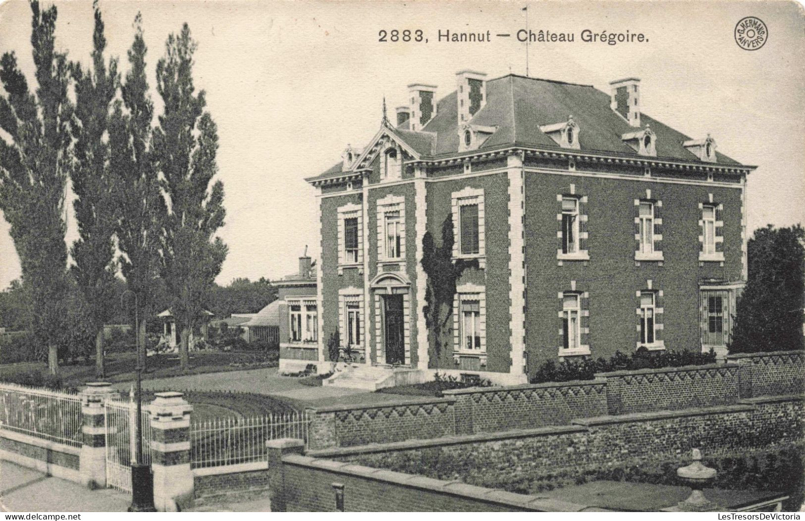BELGIQUE - Hannut - Château Grégoire -  Carte Postale Ancienne - Borgworm