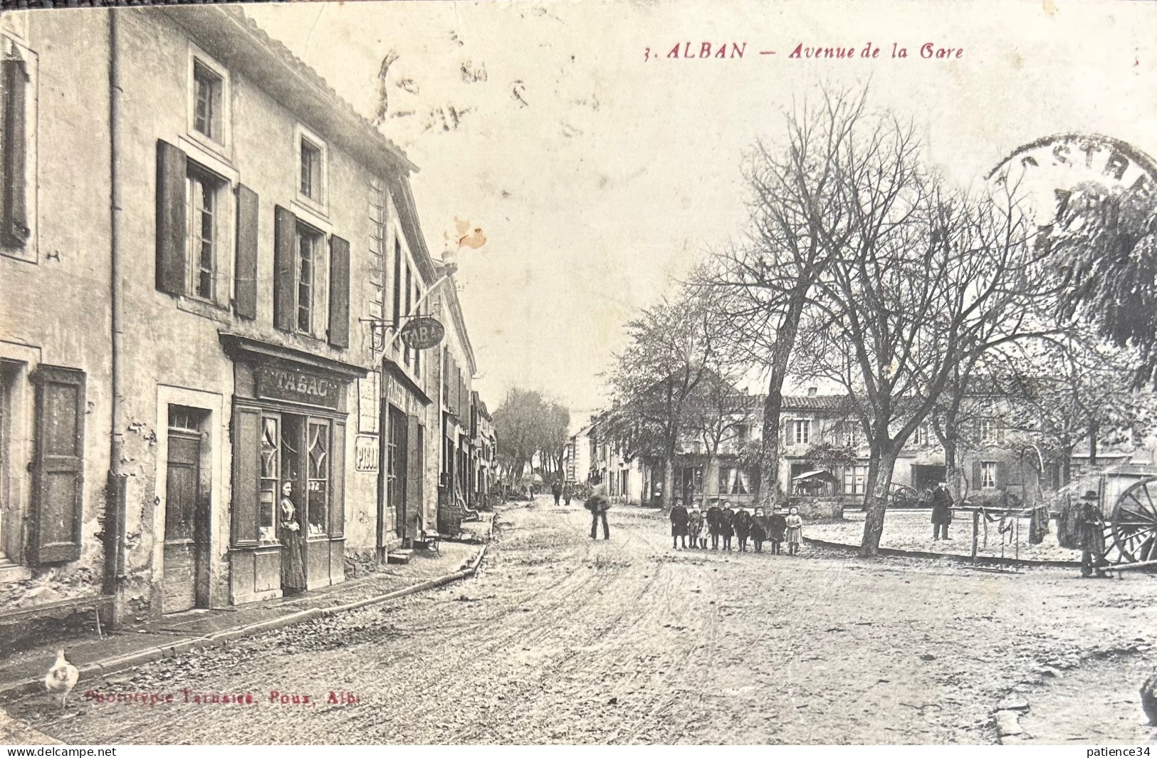 81 - ALBAN - Avenue De La Gare - Alban