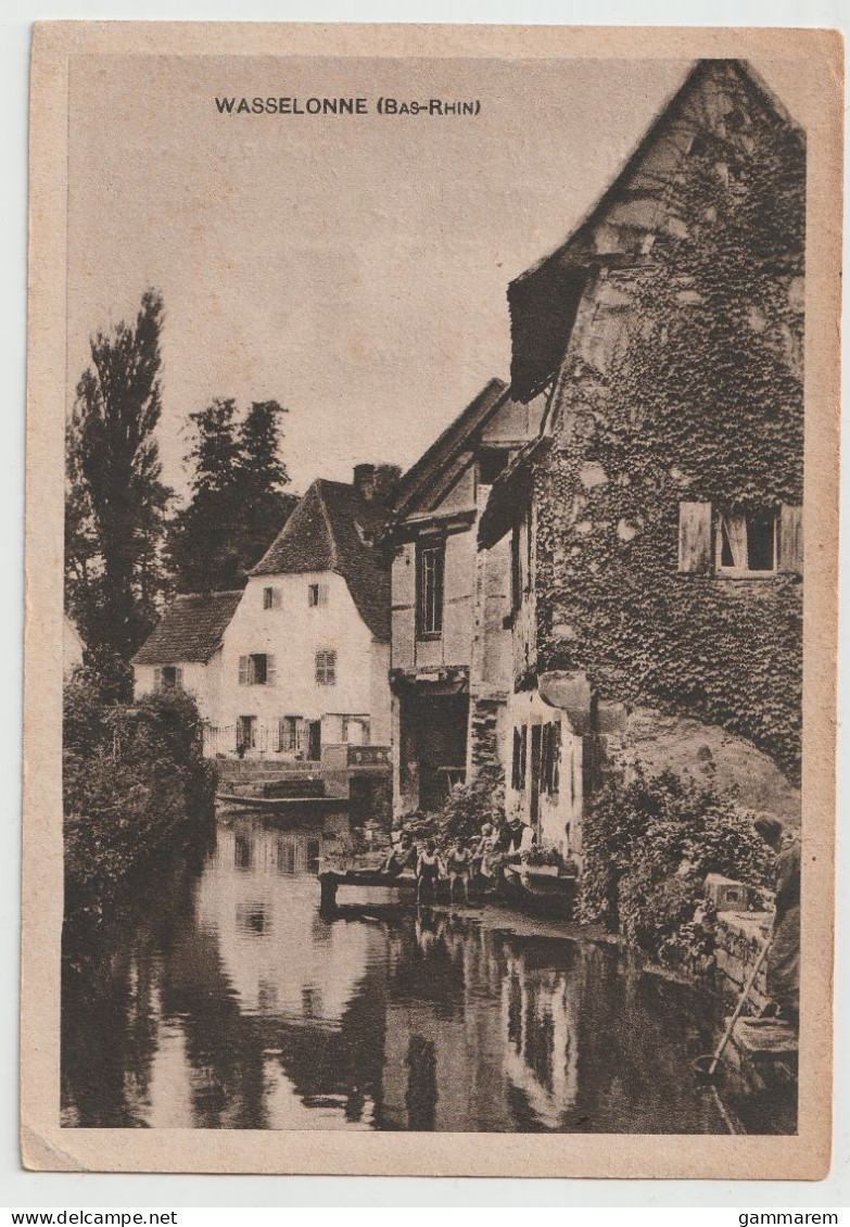 67 - WASSELONNE - WASSELNHEIM - Partie An Der Mossig - Cpa - Bas Rhin - Wasselonne