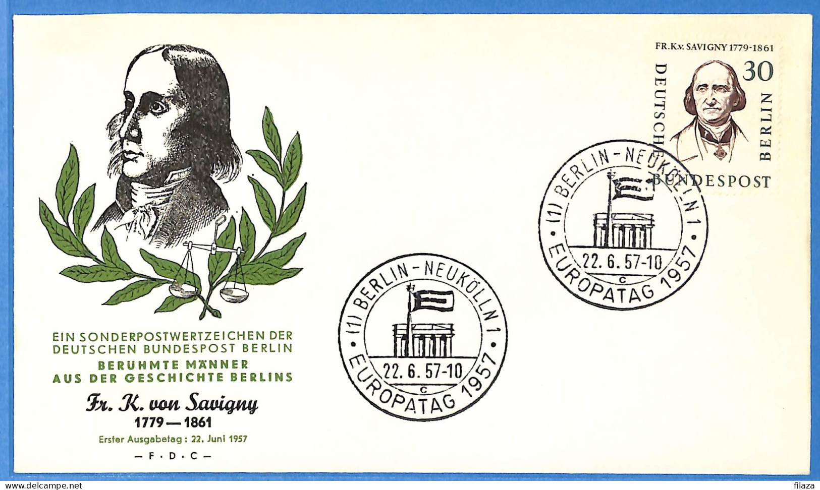 Berlin West - Lettre - FDC  - L02991 - Other & Unclassified