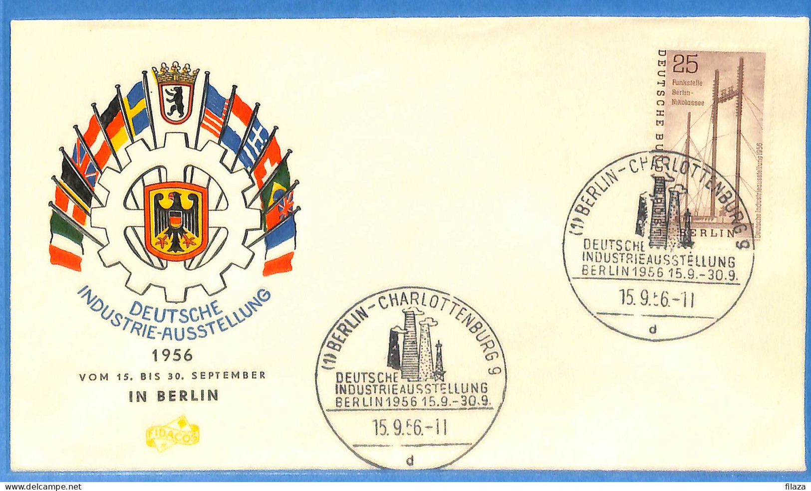 Berlin West - Lettre - FDC  - L03001 - Autres & Non Classés