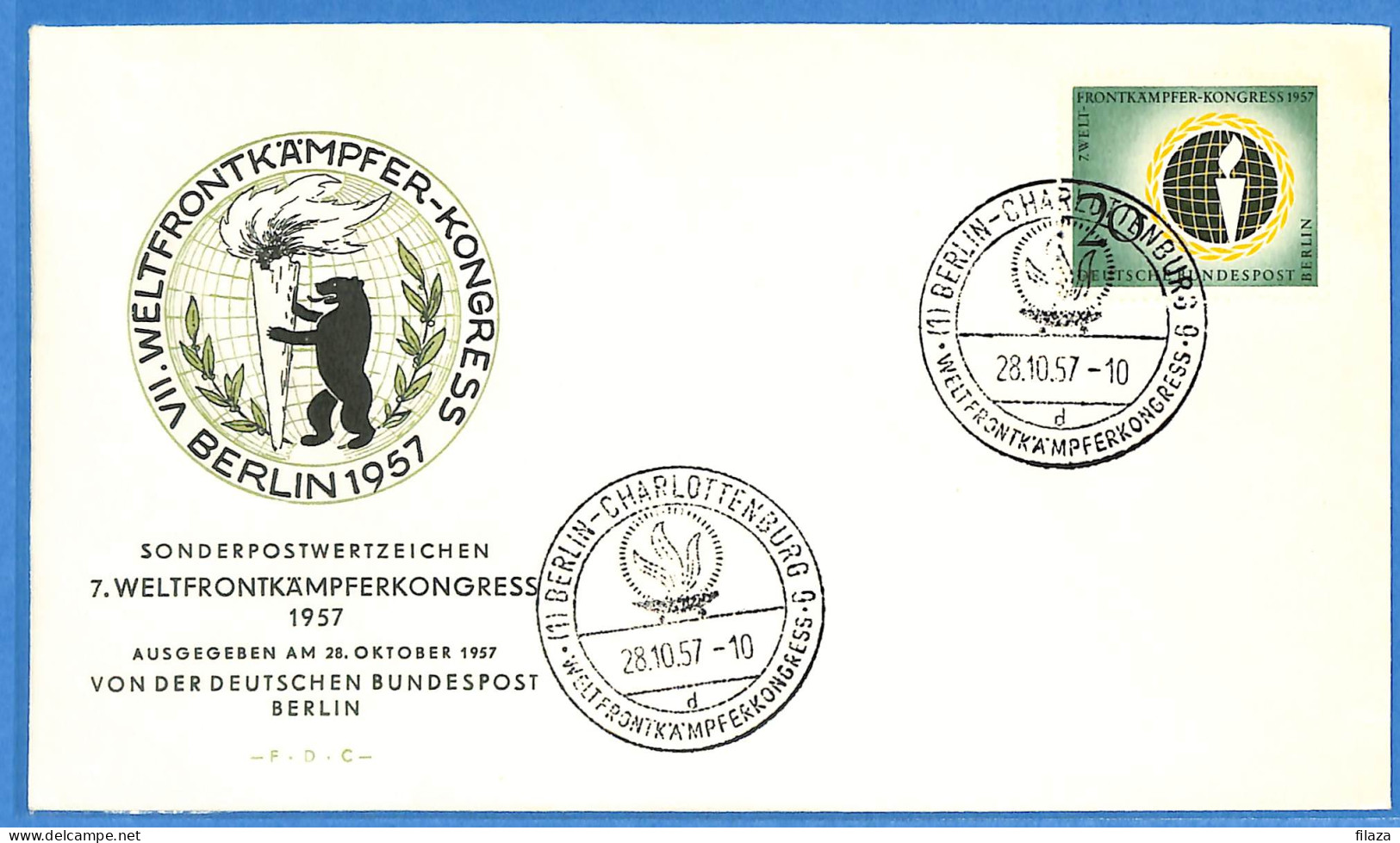 Berlin West - Lettre - FDC  - L03010 - Autres & Non Classés