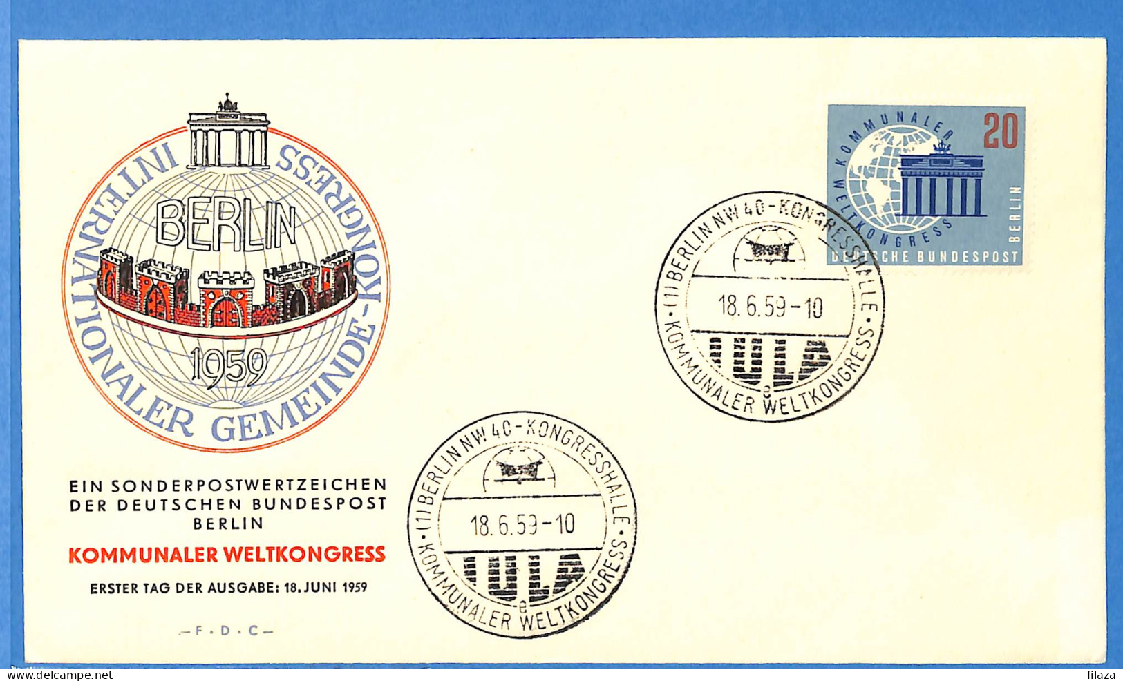 Berlin West - Lettre - FDC  - L03019 - Other & Unclassified