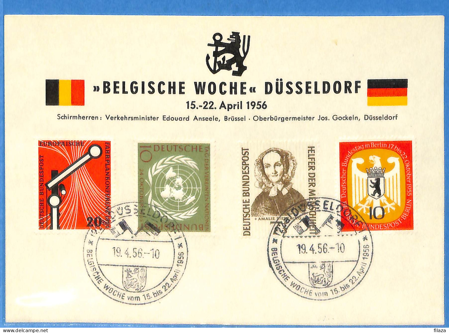 Berlin West - Carte Postale - FDC  - L03021 - Andere & Zonder Classificatie