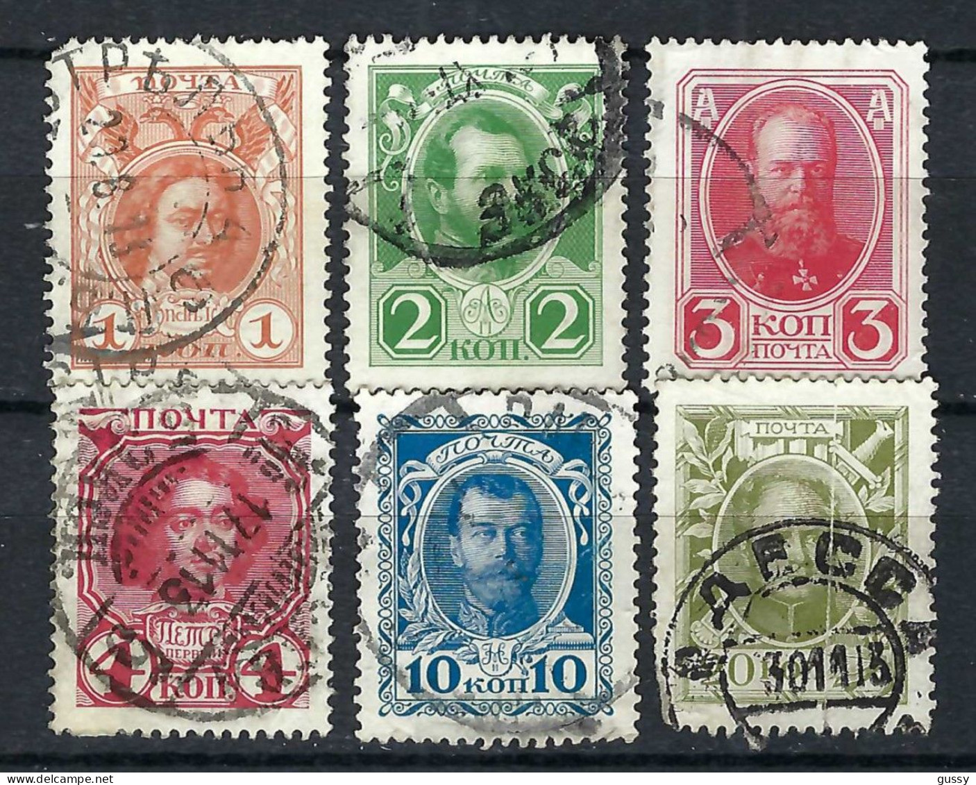 RUSSIE  Ca. 1900-13: Lot D' Obl. - Used Stamps