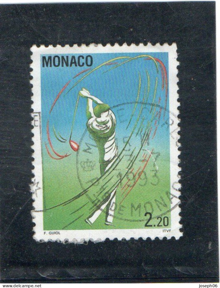 MONACO    1993  Y.T. N° 1873  Oblitéré - Usati