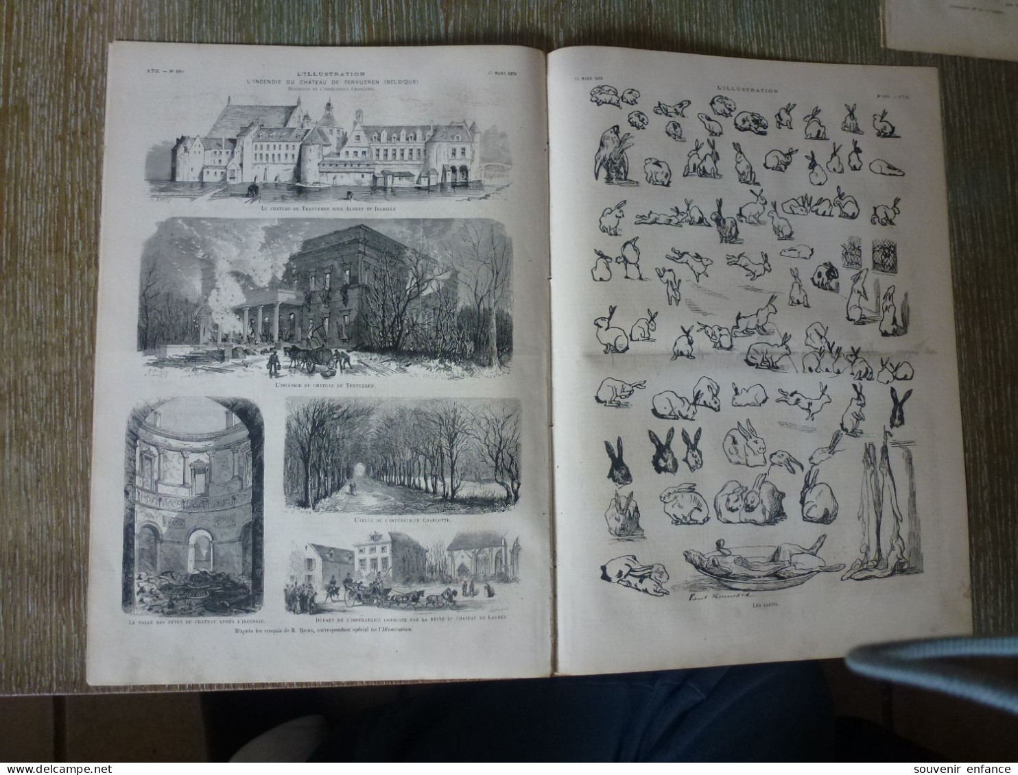 L'Illustration Mars 1879 Tervueren Tirard Andrieux Oasis Brezina El Haouta Villeneuve Les Avignon Général Delbée - 1850 - 1899