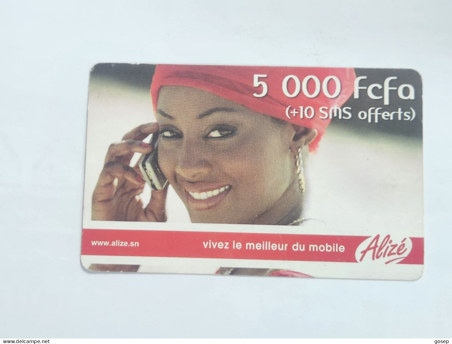 SENEGAL-(SN-ALI-REF-0002Ab)-Vivez Le Meilleur Du Mobile-(18)(10-59-66-09-48-93-52)-used Card+1card Prepiad Free - Sénégal