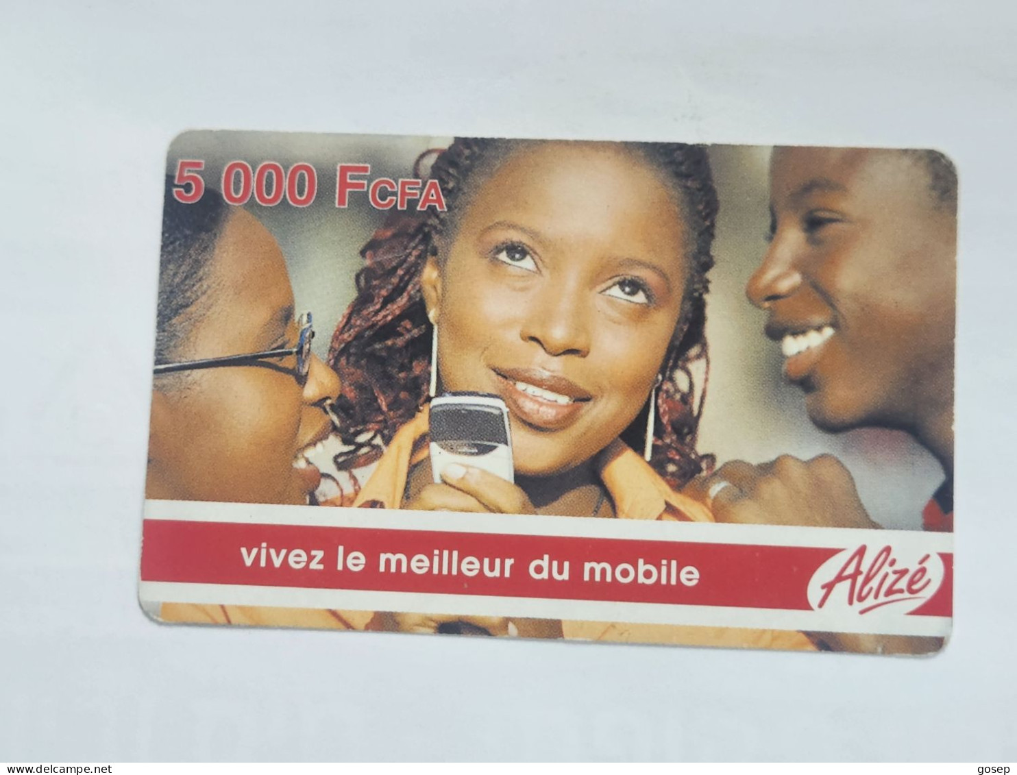 SENEGAL-(SN-ALI-REF-0005A)-Vivez Le Meilleur-3 Women-(19)(5.000FCFA)(01-27-46-55-22-76-87)-used Card - Sénégal