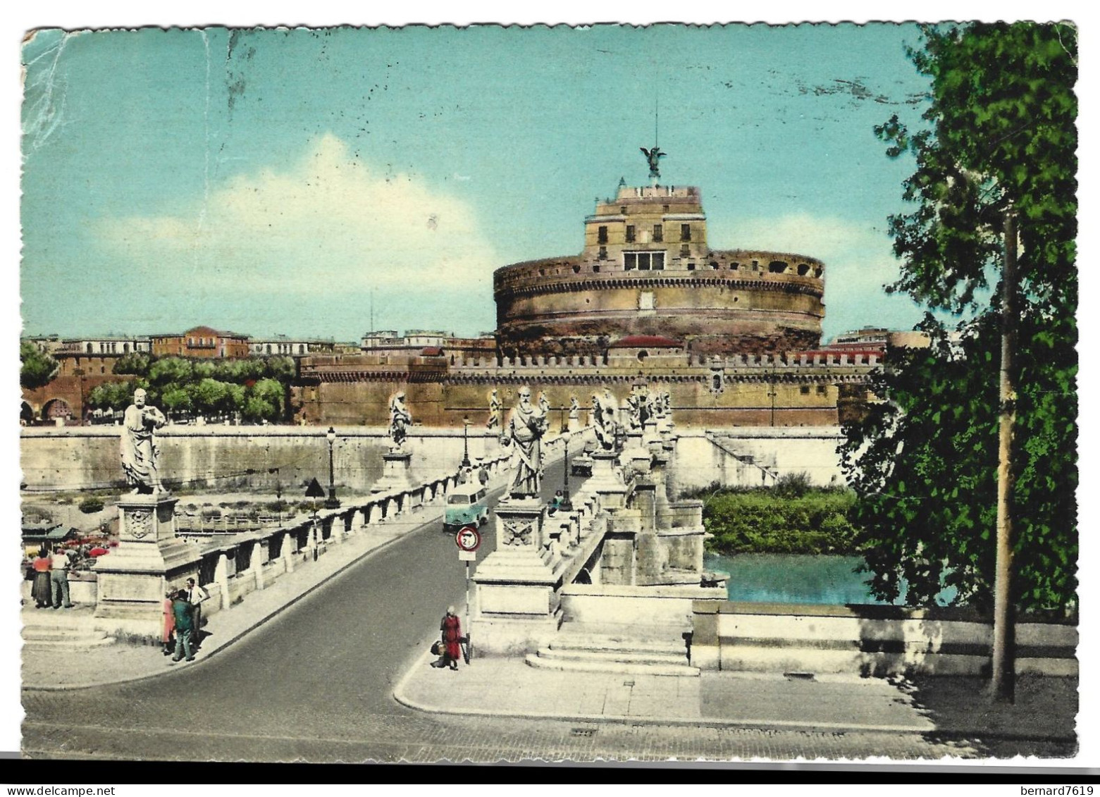 Italie   Rome - Roma - Pont Et Chateau  Saint Ange - Ponts