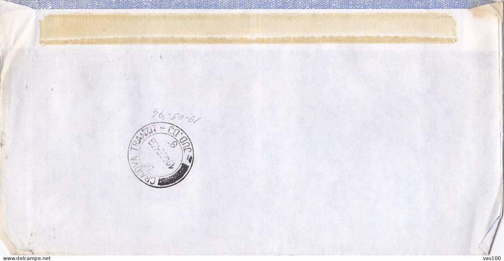 ROCK WREN BIRD, STAMPS ON COVER, 1994, NEW ZEELAND - Brieven En Documenten