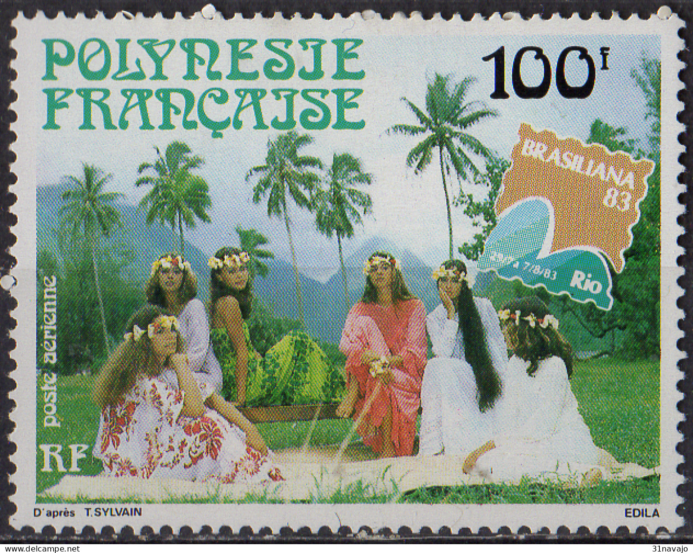 POLYNESIE FRANCAISE - Exposition Philatélique Brasiliana 83 - Neufs