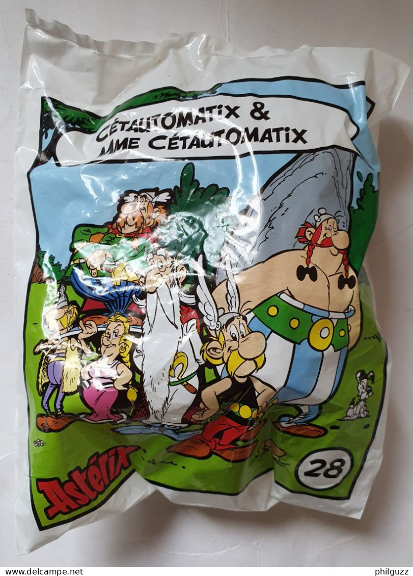 Sachet De 2 FIGURINES ASTERIX MC DONALD'S 2019 CETAUTOMATIX & MME CETAUTOMATIX 28 - Astérix & Obélix