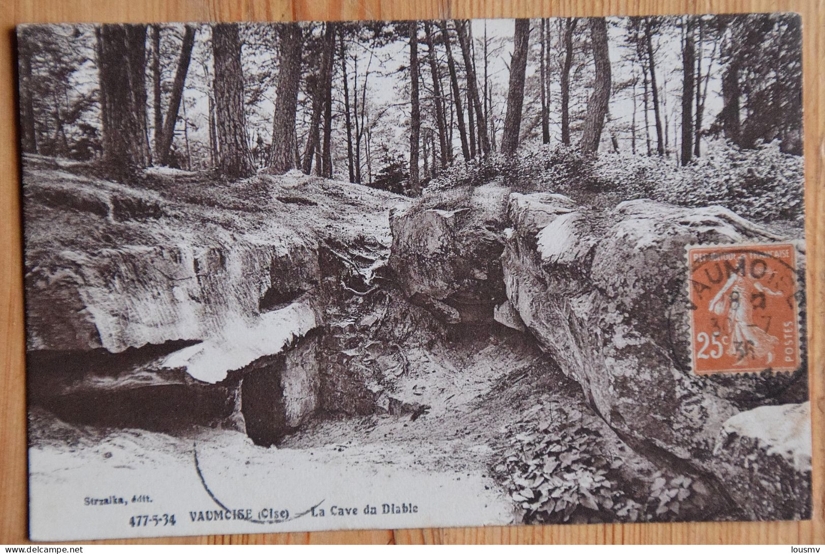 60 : Vaumoise - La Cave Du Diable - (n°27614) - Vaumoise