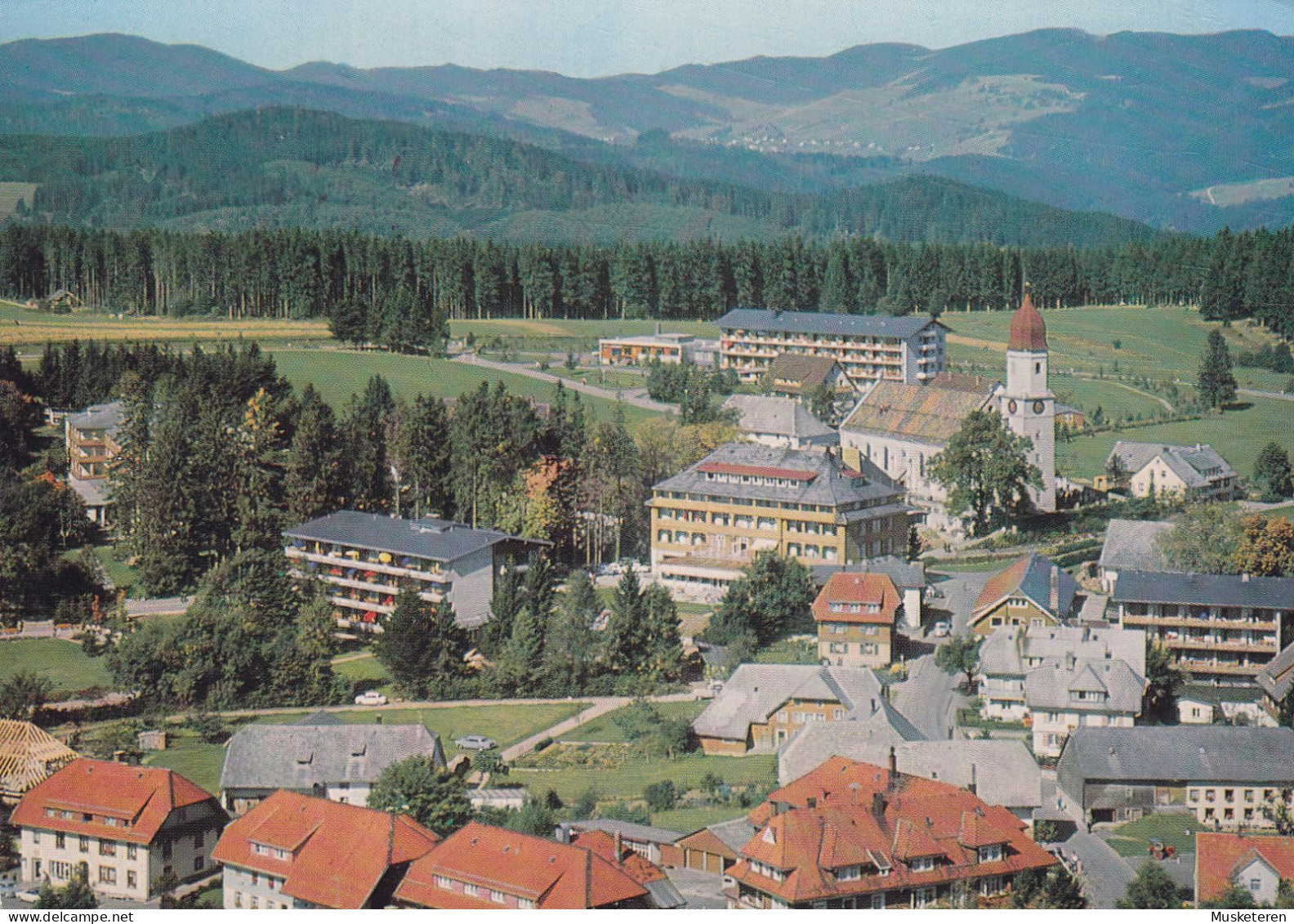 Germany PPC Höchenschwand Högstgelegener Heilklimatischer Kurort Im Schwarzwald HÖCHENSCHWAND 1970 Baron Münchhausen - Hoechenschwand