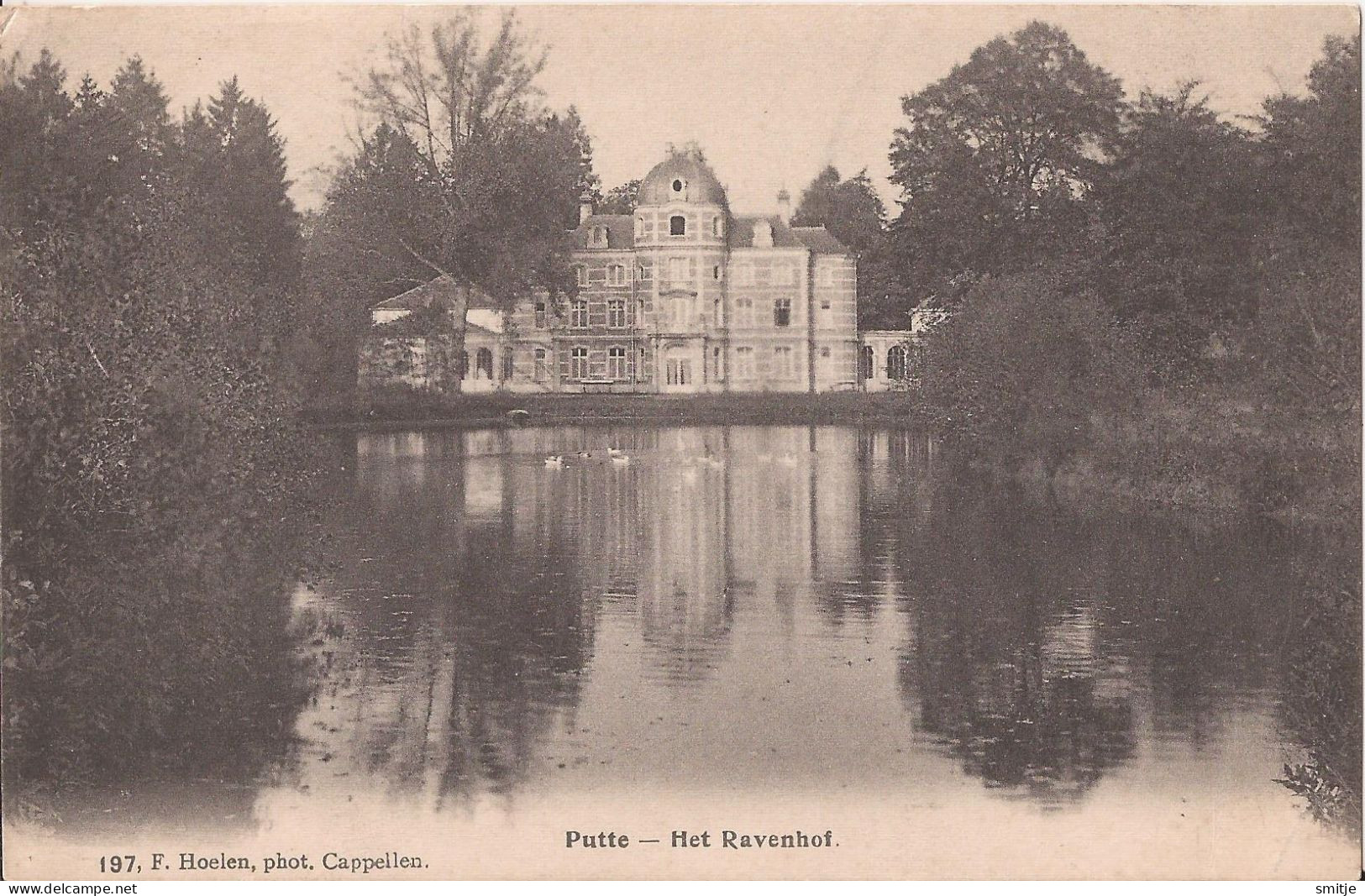 PUTTE CA. 1906 HET RAVENHOF - HOELEN KAPELLEN NR. 197 - Kapellen