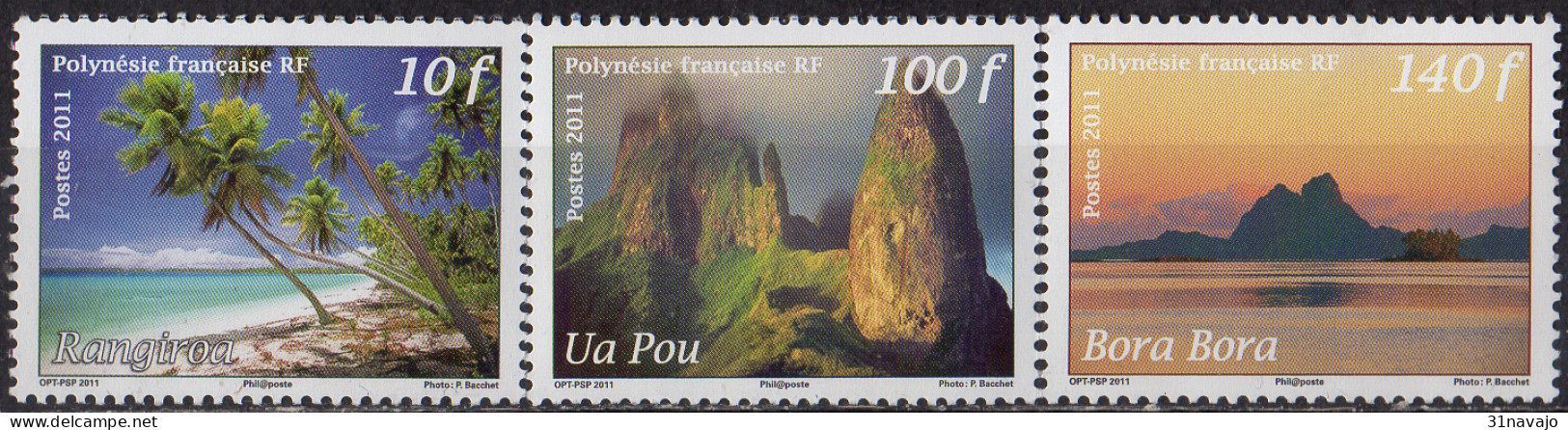 POLYNESIE FRANCAISE - Paysages Des îles - Neufs