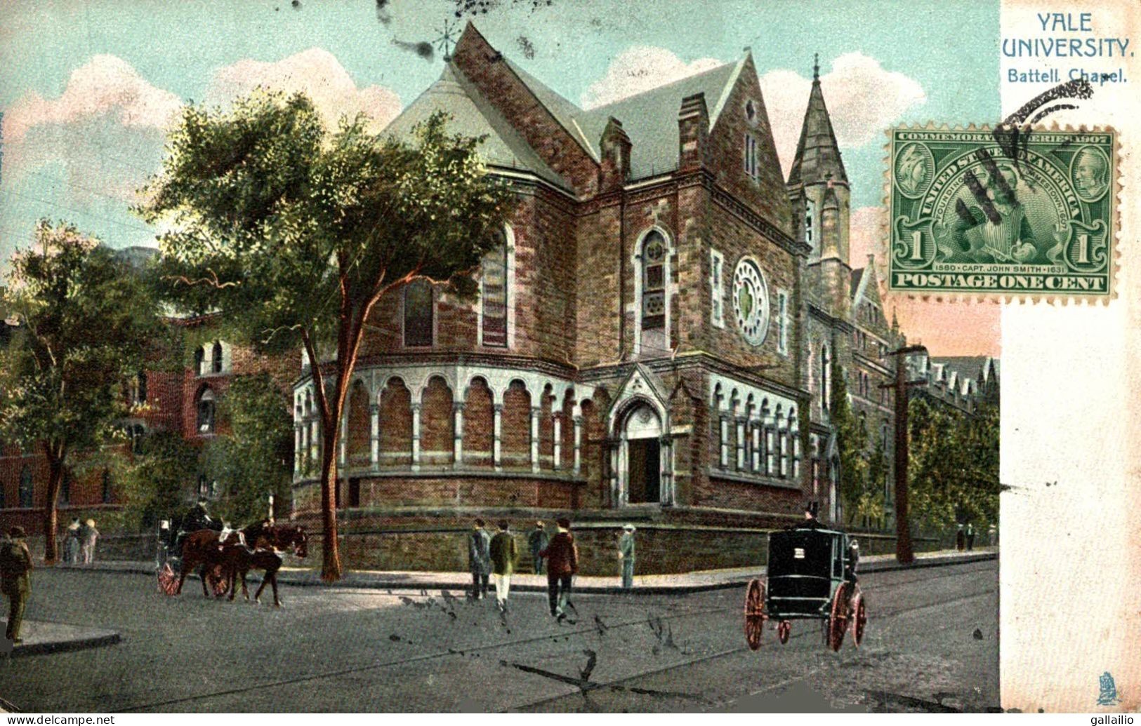 YALE UNIVERSITY BATTEL CHAPEL - New Haven