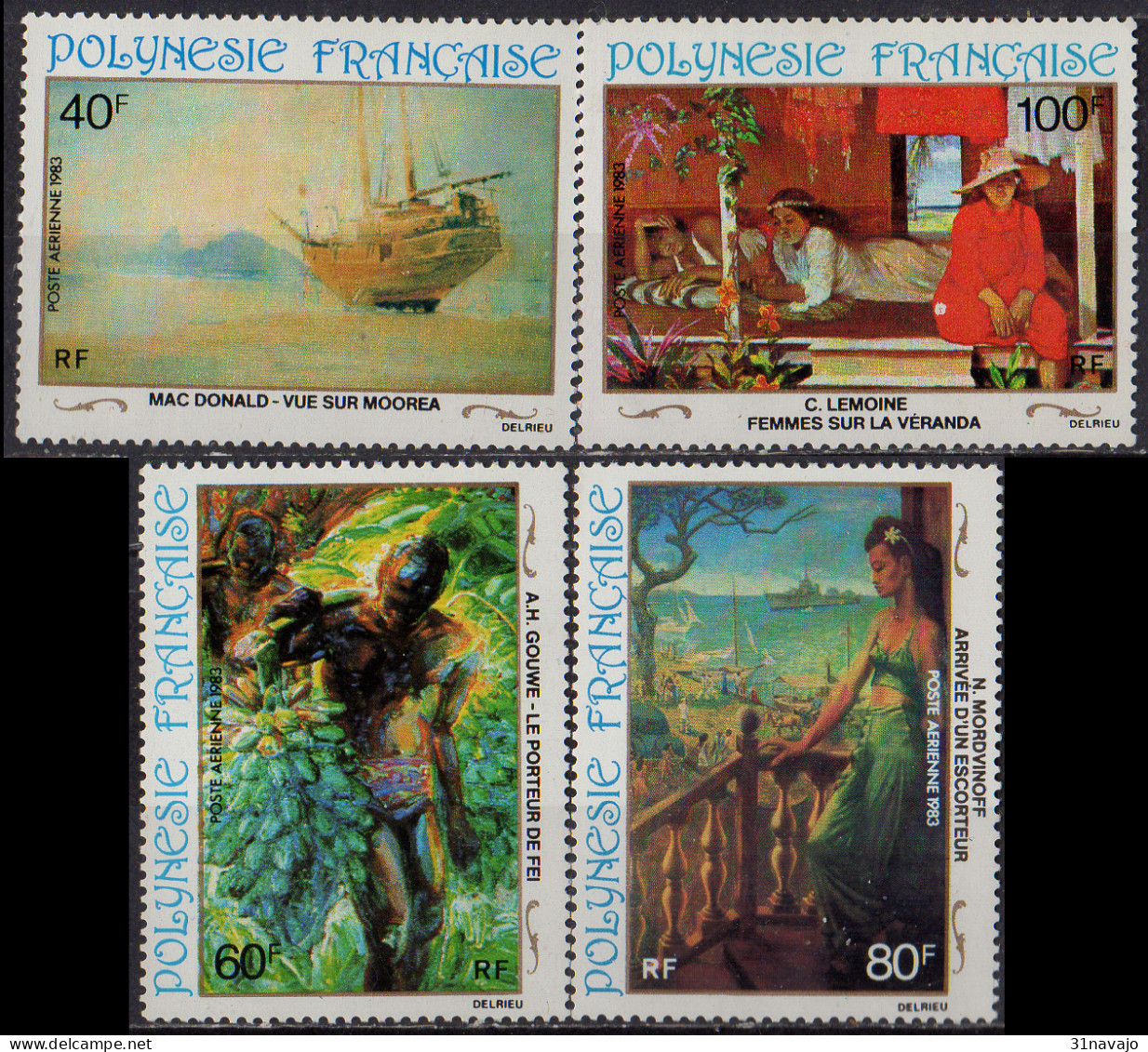 POLYNESIE FRANCAISE - Tableau 1983 - Neufs