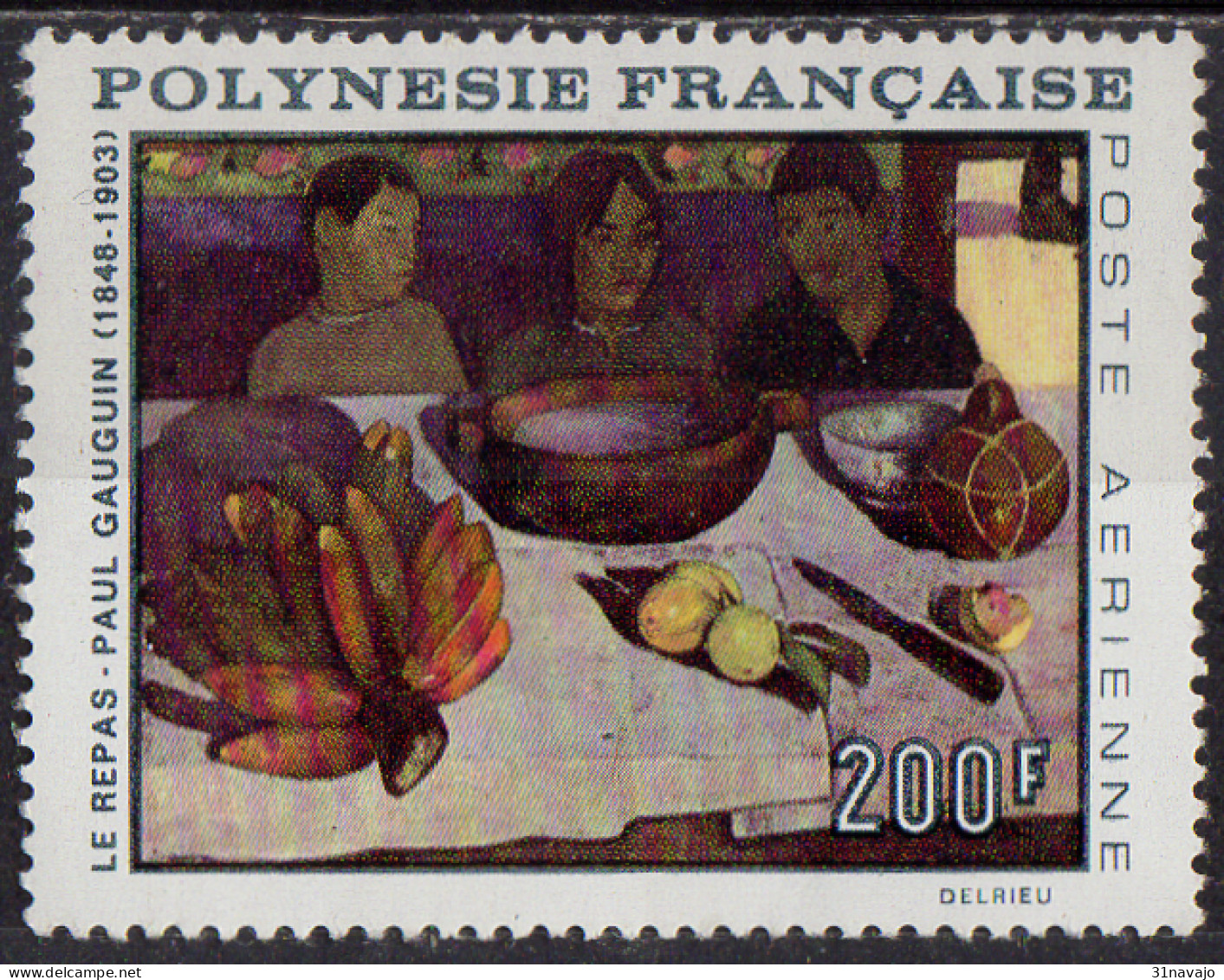 POLYNESIE FRANCAISE - Tableau De Paul Gauguin 1968 - Neufs