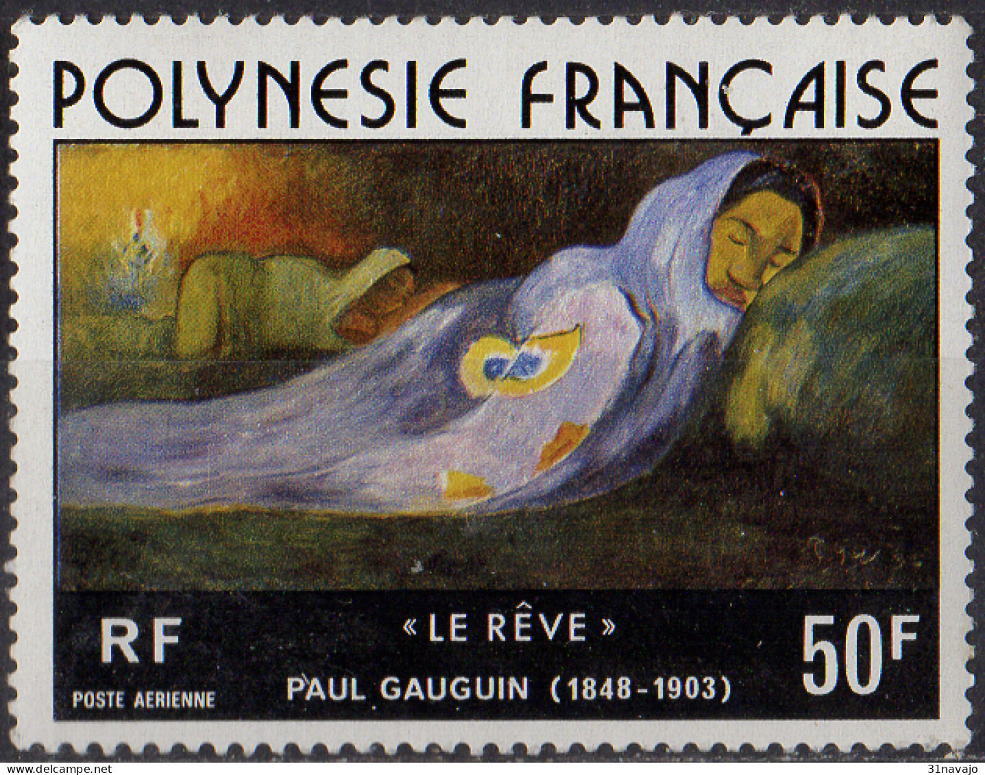 POLYNESIE FRANCAISE - Tableau De Paul Gauguin 1976 - Neufs