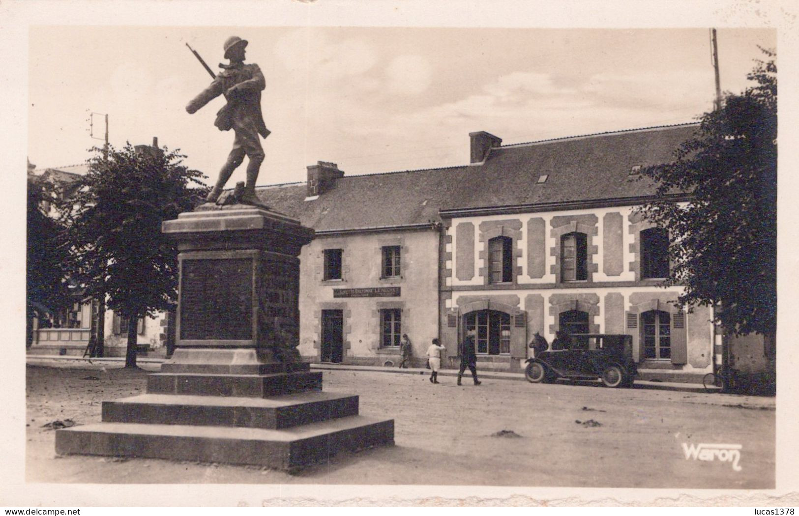 56/ CLEGUEREC / LE MONUMENT AUX MORTS - Cleguerec