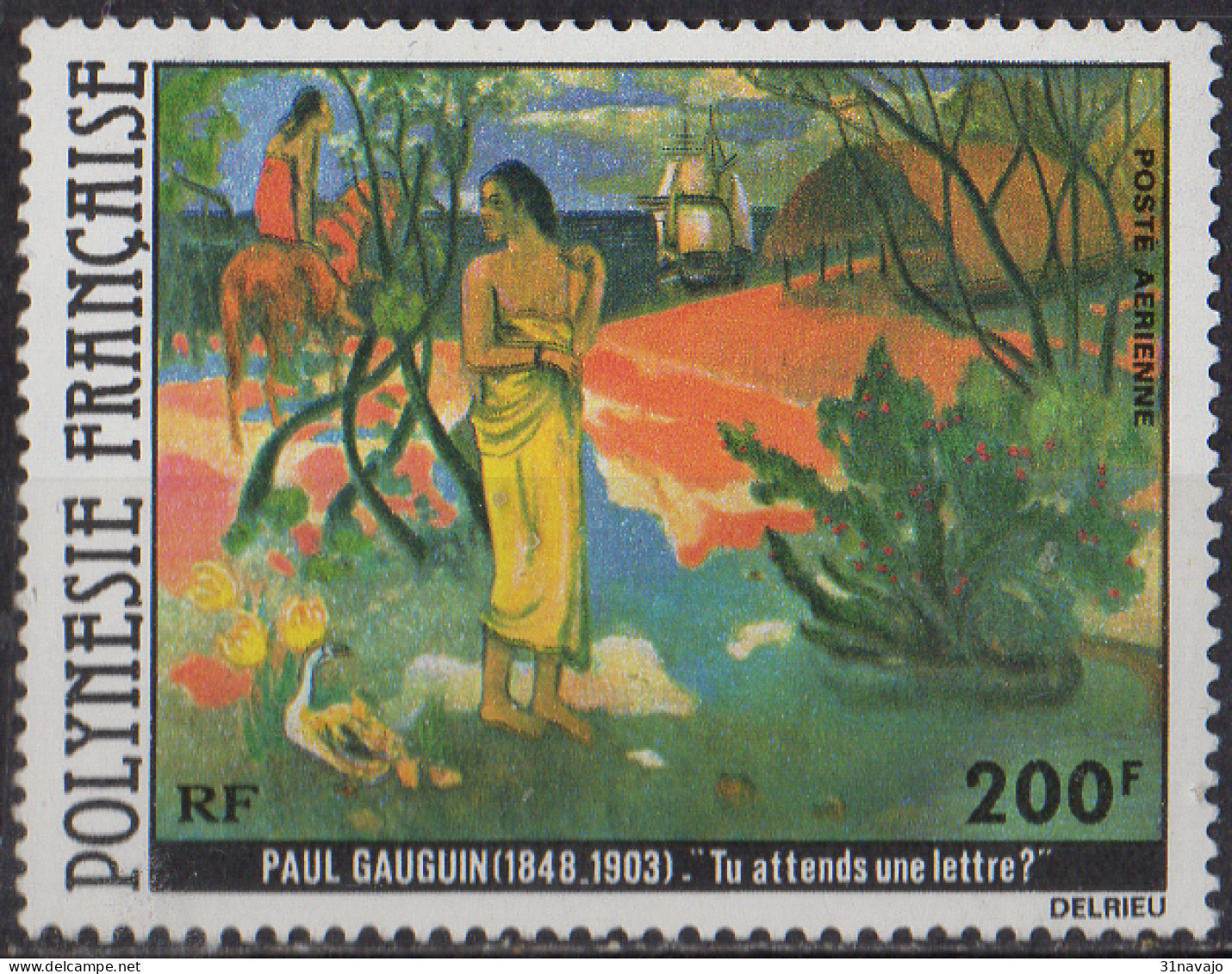 POLYNESIE FRANCAISE - Tableau De Paul Gauguin 1979 - Neufs