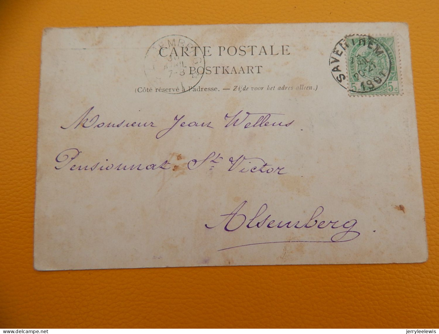 ZAVENTEM - SAVENTHEM -  Pensionnaat Der Ursulinen, Kapel  - Pensionnat Des Ursulines , Chapelle  -  1901 - Zaventem