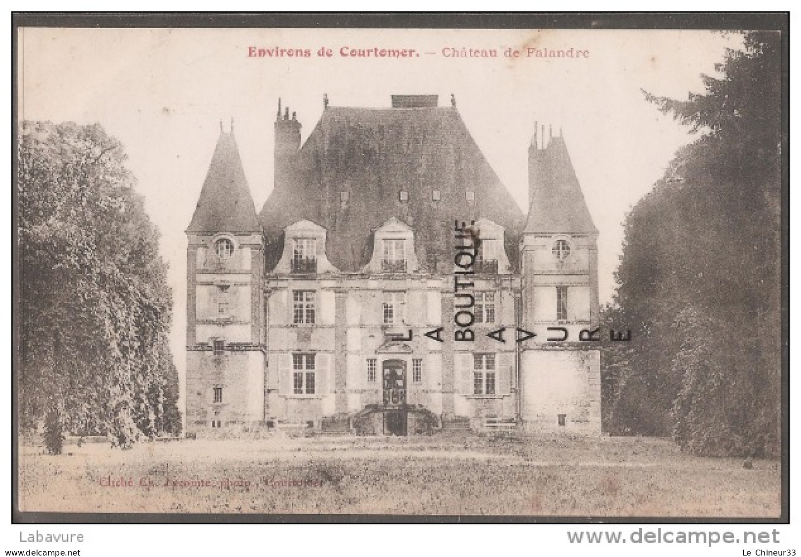 61----Environs De COURTOMER--Chateau De Falandre - Courtomer