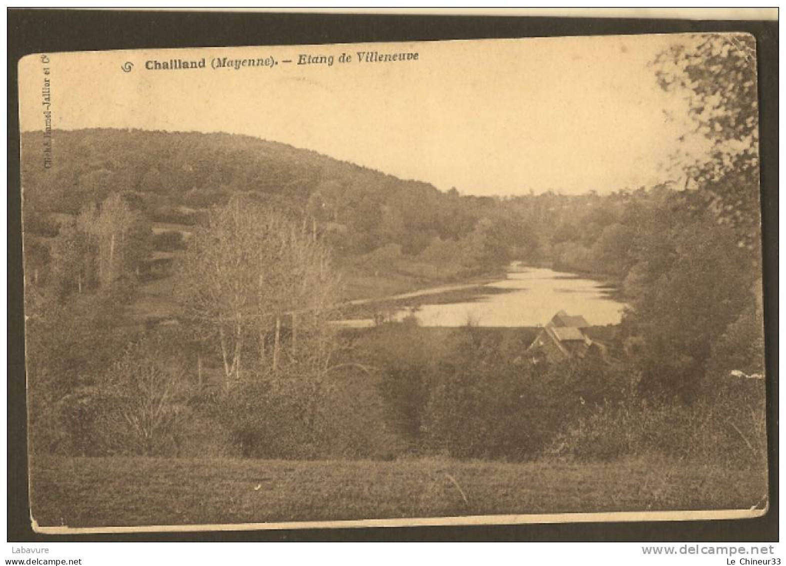 CHAILLAND-----etang De Villeneuve... - Chailland