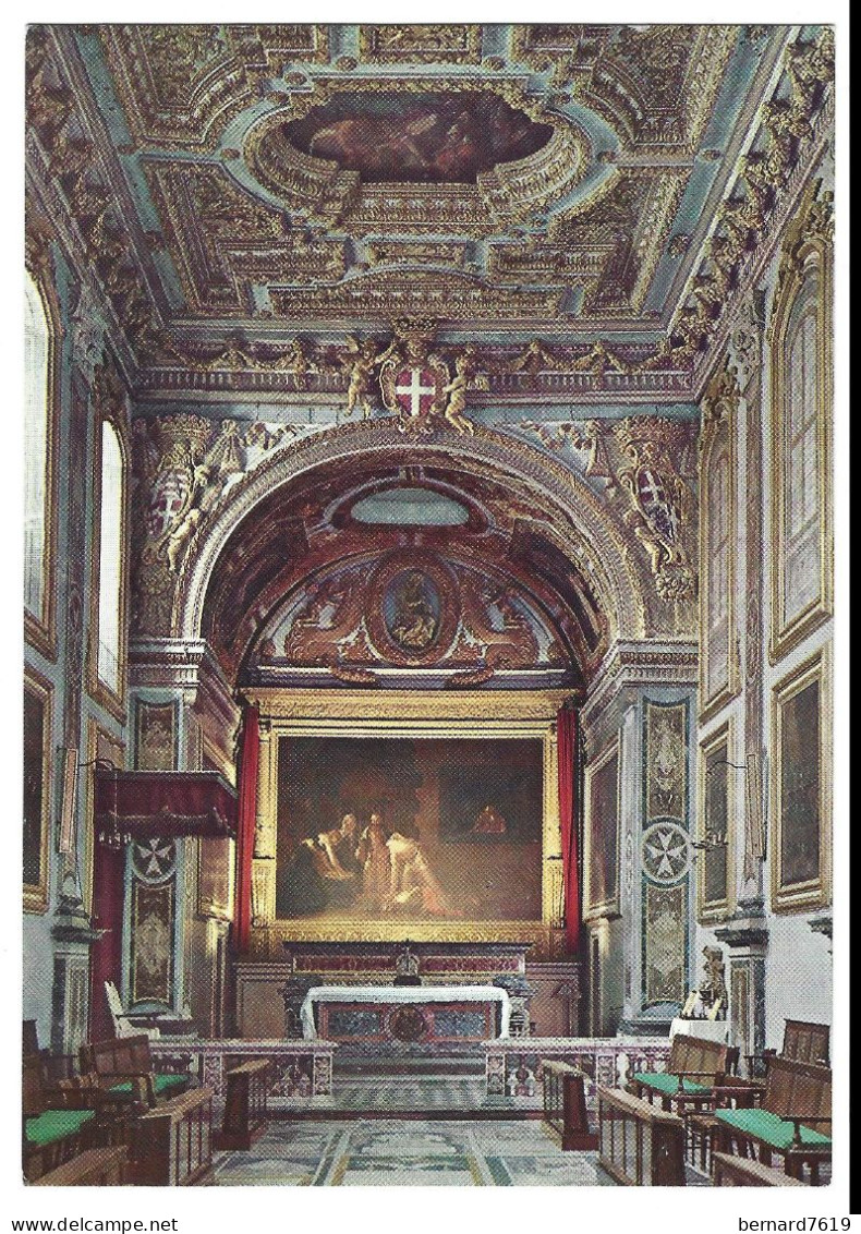 Malte  - Malta -   Oratorio  Of St John's Co Cathedral Valletta - Malte