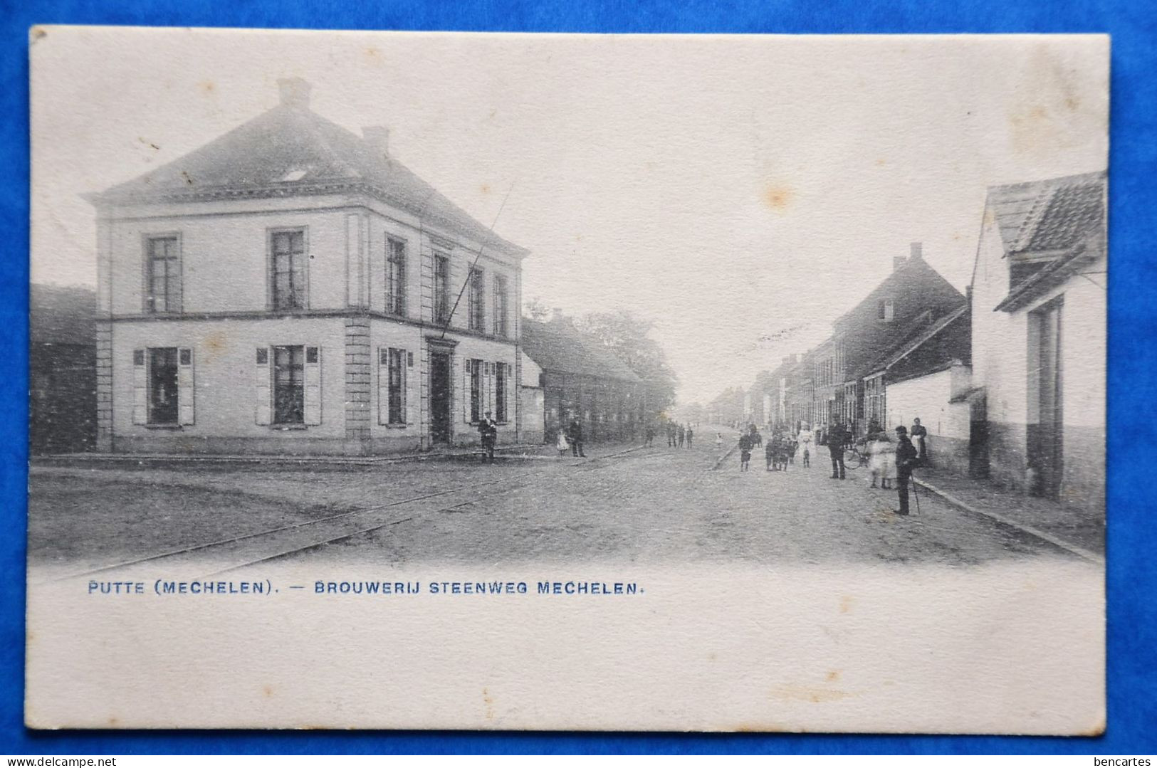 Putte (Mechelen) 1906: Brouwerij Steenweg Mechelen Très Animée. Rare - Putte