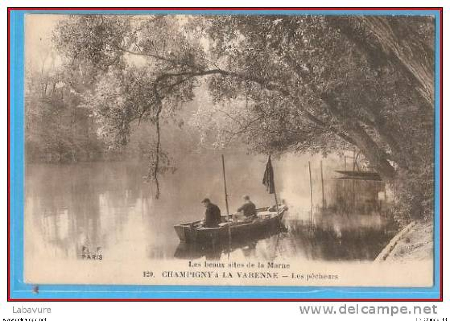 CHAMPIGNY A LA VARENNE--les Beau Cites De La Marne---LES PECHEURS - Champigny