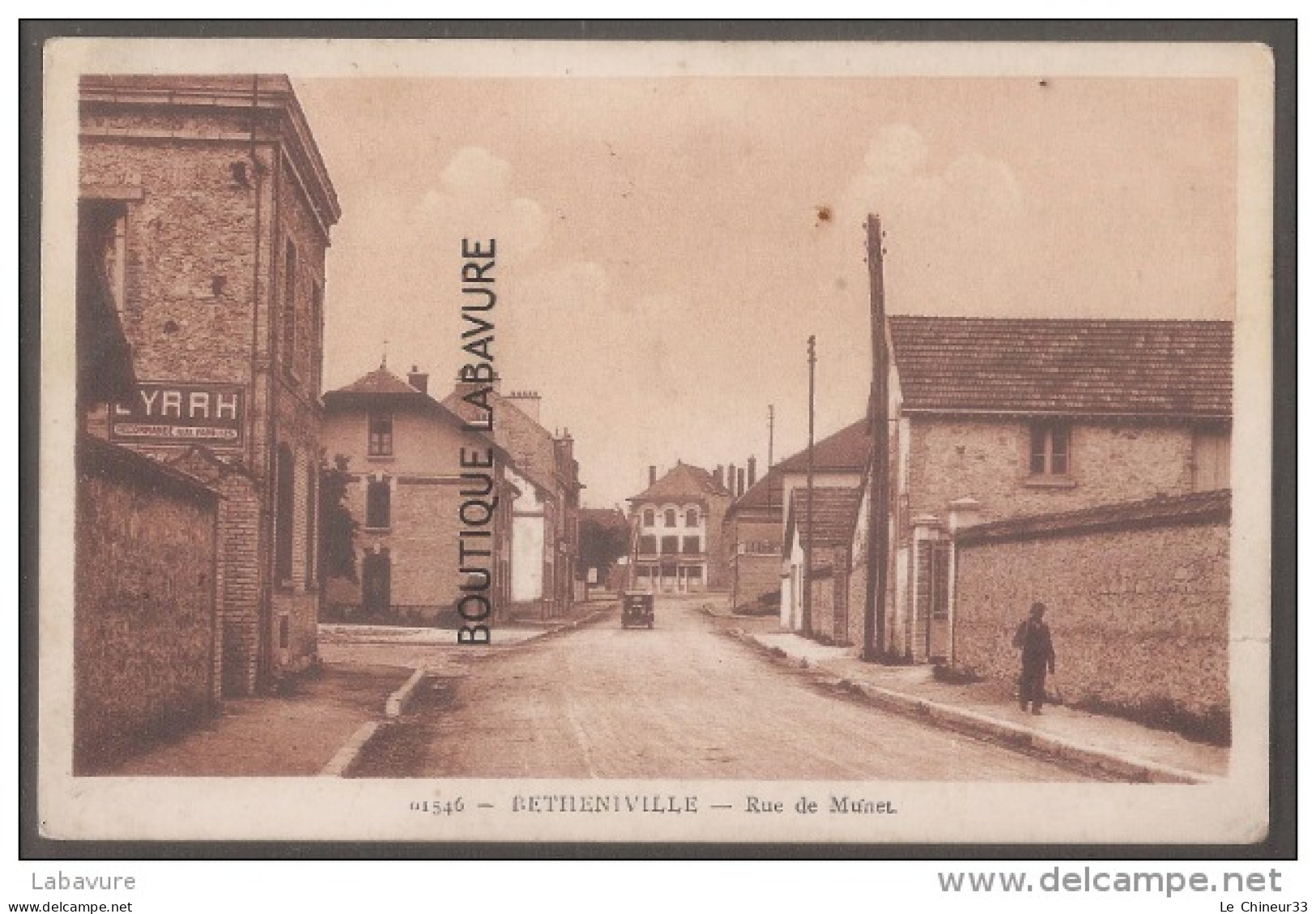 51----BETHENIVILLE--Rue De Munet--petite Animation Cpsm Pf - Bétheniville