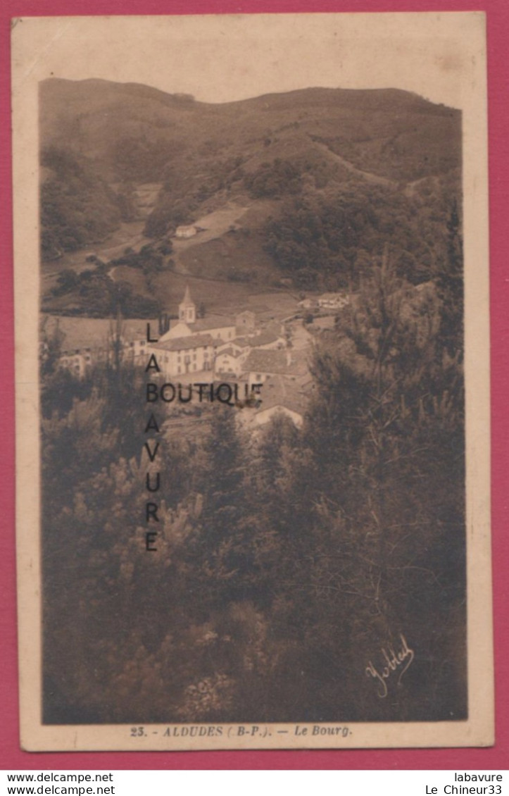 64 - ALDUDES---Le Bourg--cpsm Pf - Aldudes