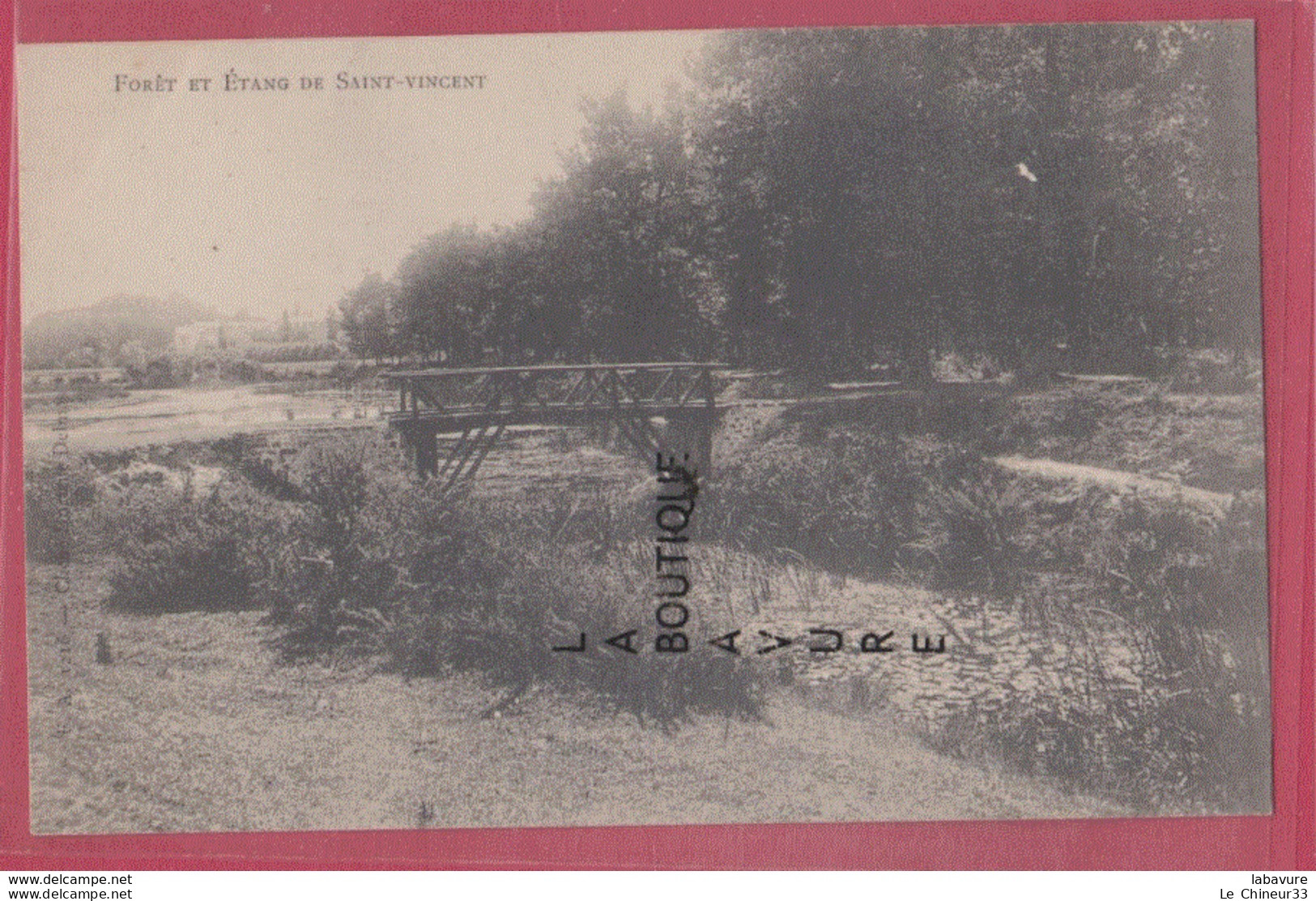 40 - FORET ET ETANG DE SAINT VINCENT--precurseur - Saint Vincent De Tyrosse