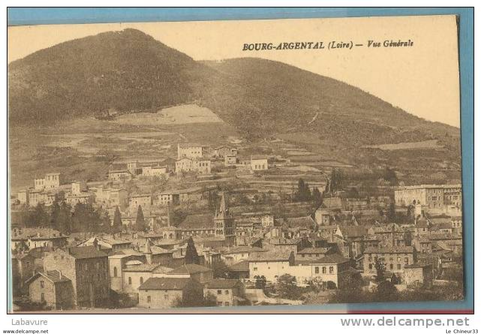 42__BOURG ARGENTAL......VUE GENERALE......... - Bourg Argental