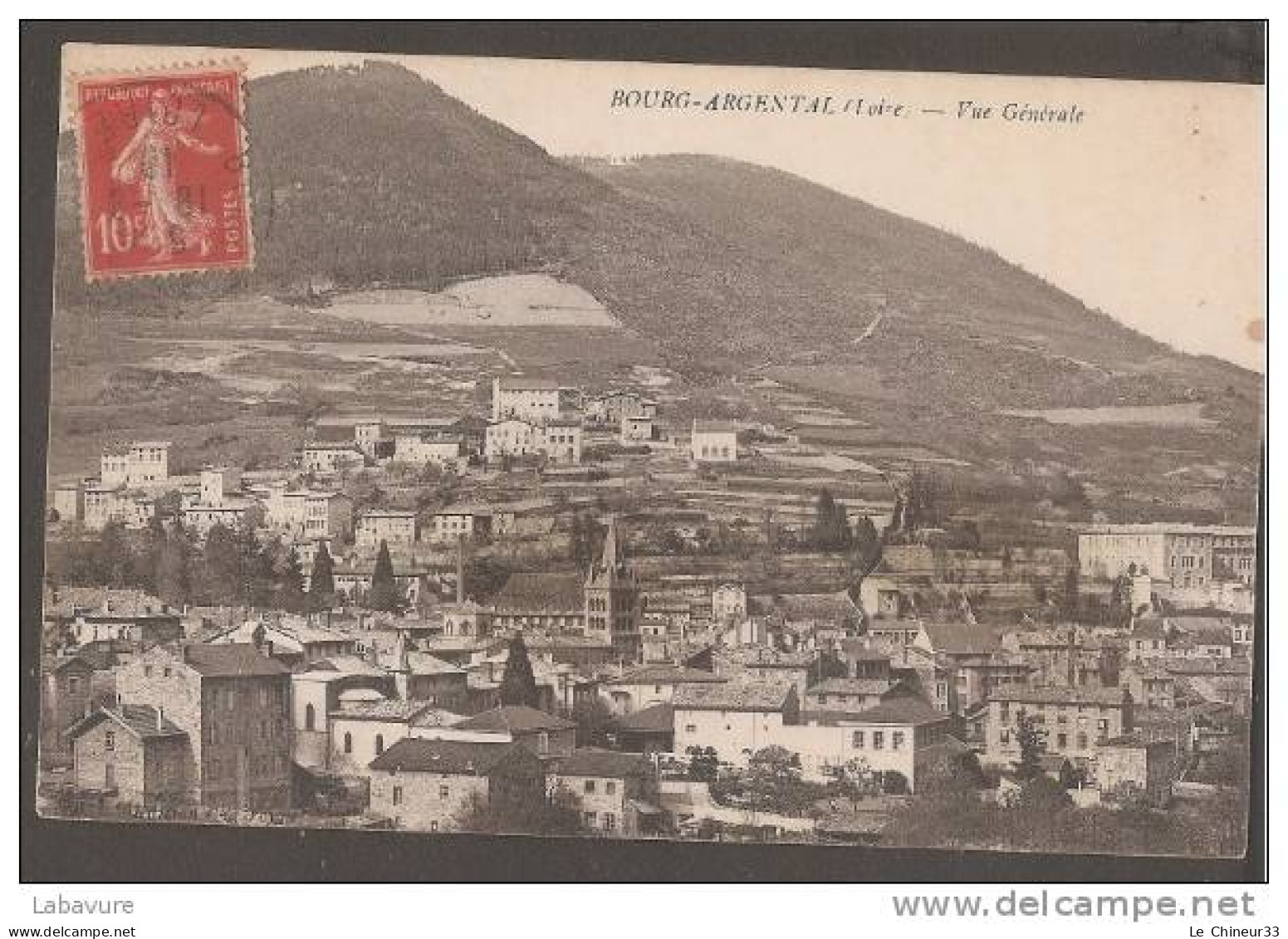 42----BOURG ARGENTAL---vue Generale - Bourg Argental