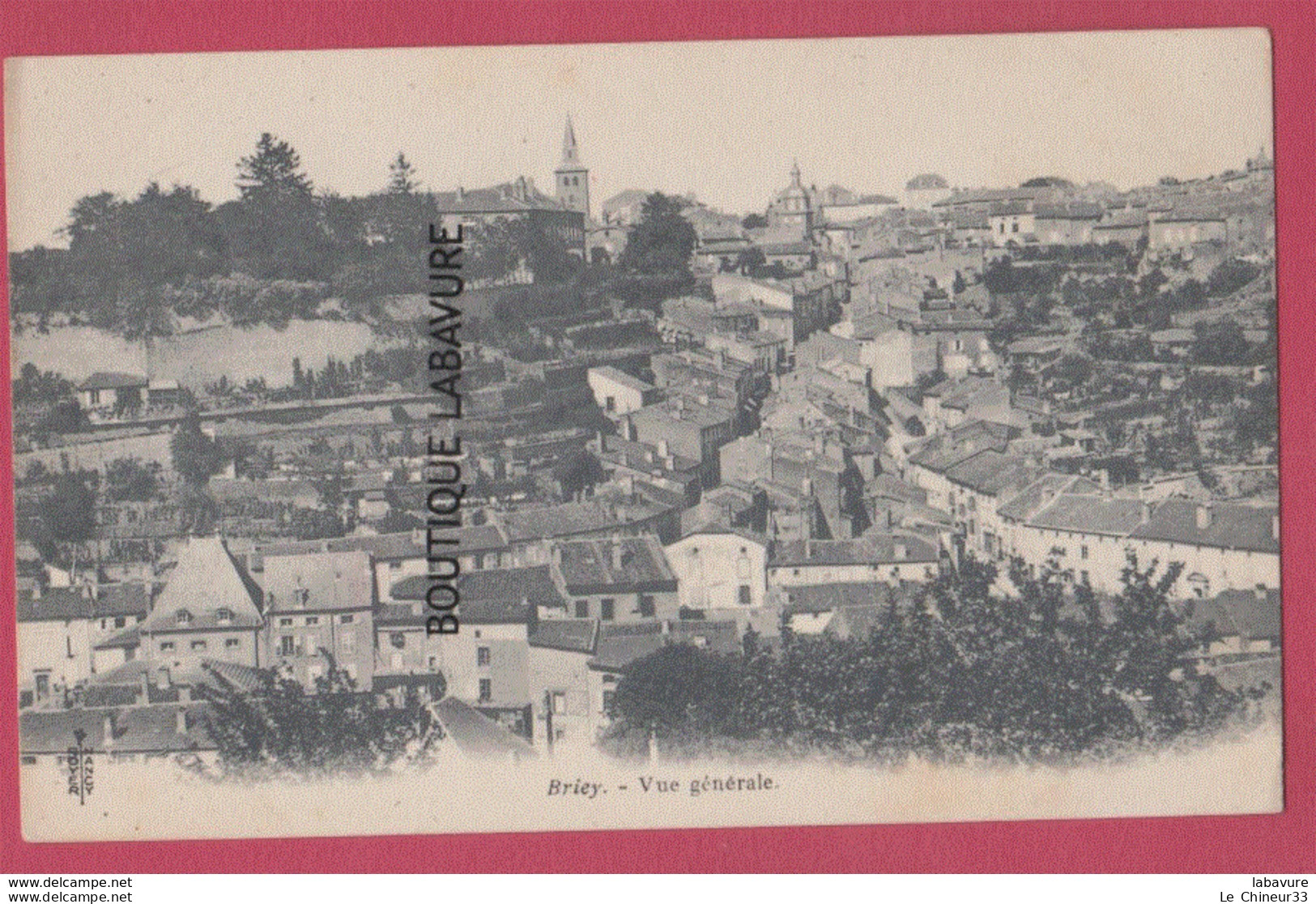 54 - BRIEY---Vue Générale----precurseur - Briey