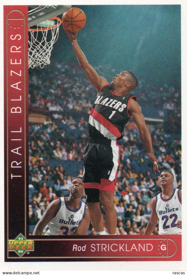 TRADING CARDS NBA - P - TRAIL BLAZERS ROD  STRICKLAND - BASKET - 2000-Now