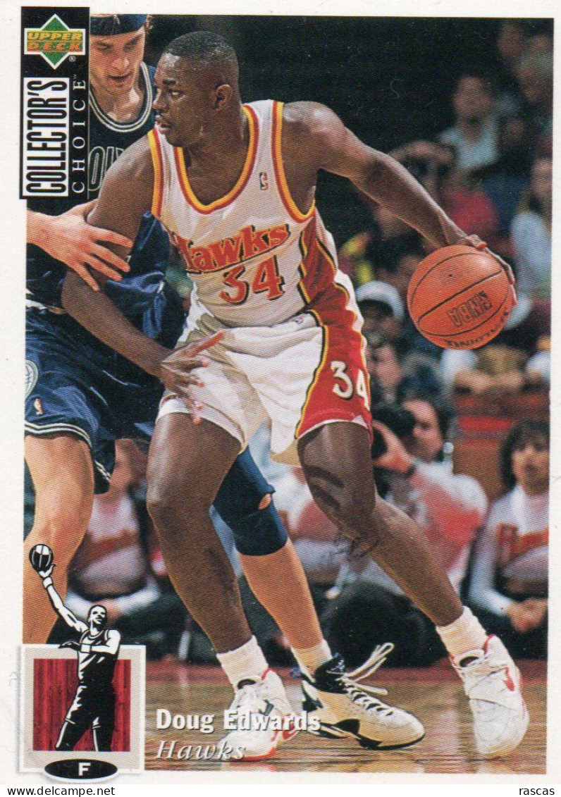 TRADING CARDS NBA - P - HAWKS - DOUG EDWARDS - BASKET - 2000-Now