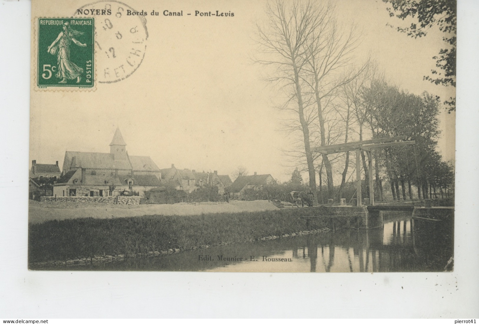 NOYERS SUR CHER - Bords Du Canal - Pont Levis - Noyers Sur Cher