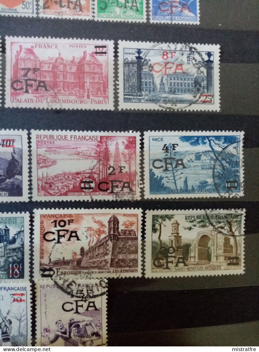 REUNION. 1949-59. N° 289 à 340. Lot De 28 Oblitérés .  Côte YT 2020 : 43,75  € - Usati