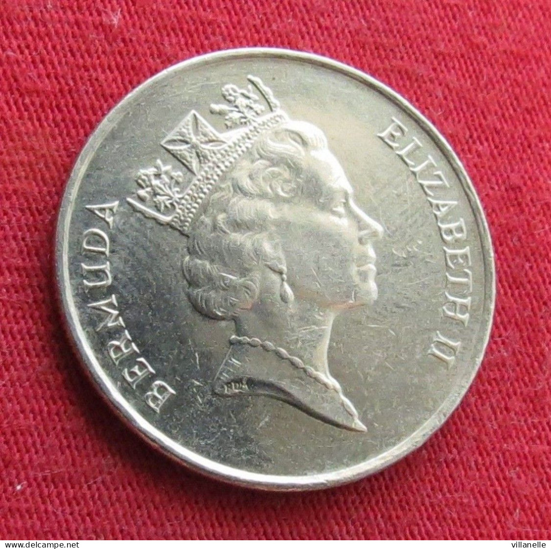 Bermuda 25 Cents 1996 KM# 47 Lt 1432 *V2T Bermudes Bermudas - Bermudes