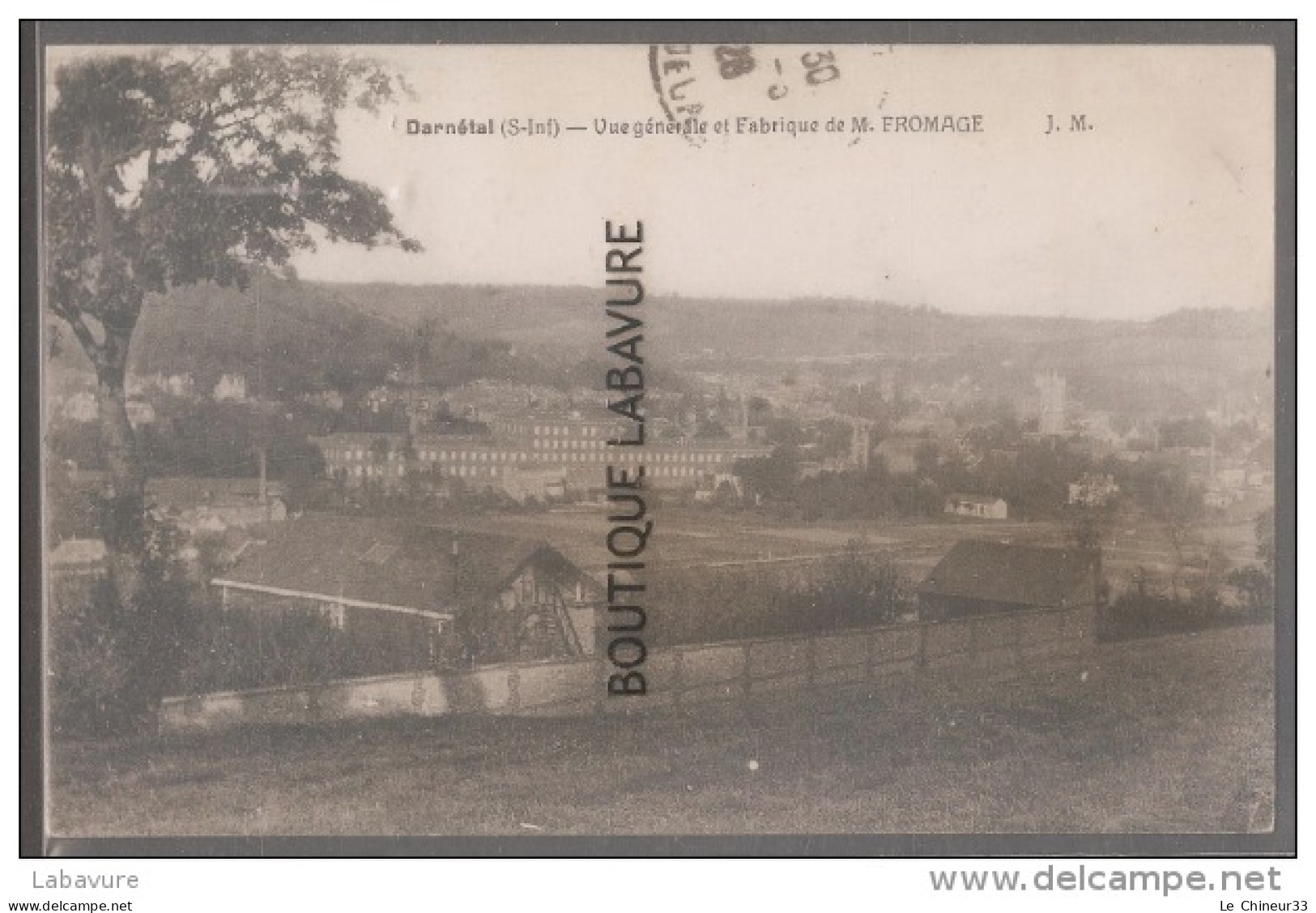 76--DARNETAL--Vue Générale Et Fabrique De M. FROMAGE - Darnétal