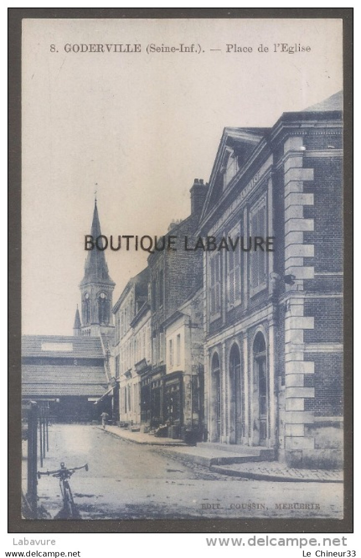 76----GODERVILLE--Place De L'Eglise - Goderville