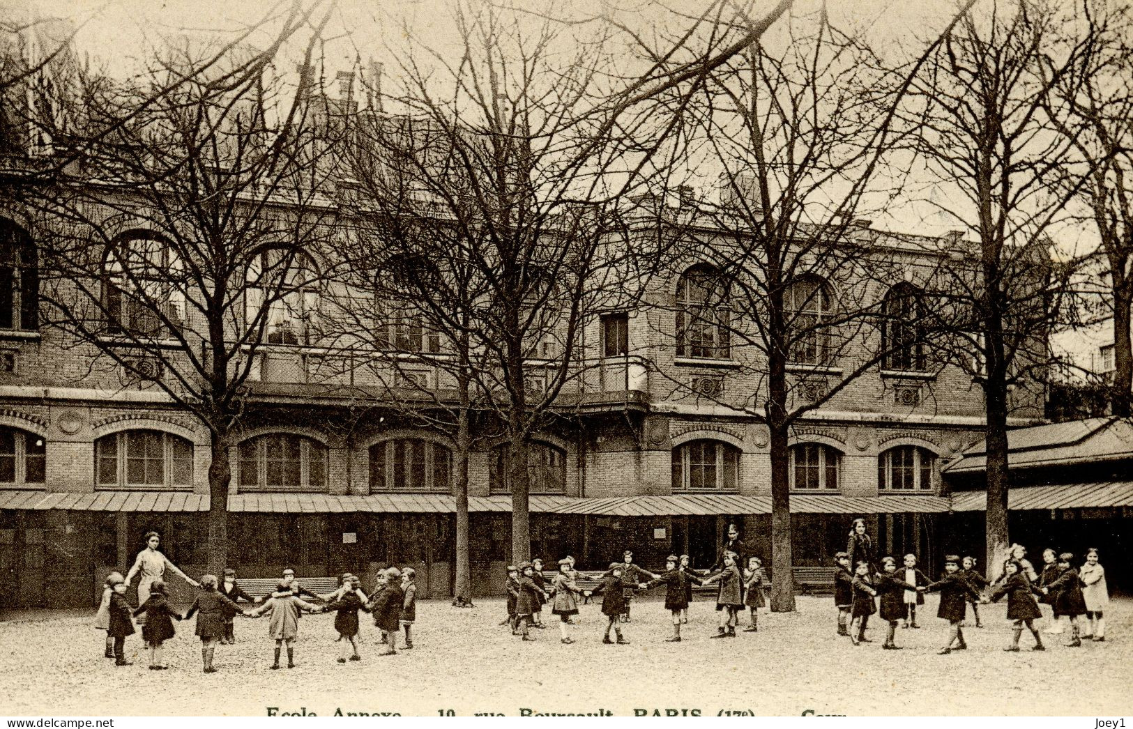 Cpa Ecole Annexe 10,rue Boursault Paris 17ème - Enseignement, Ecoles Et Universités