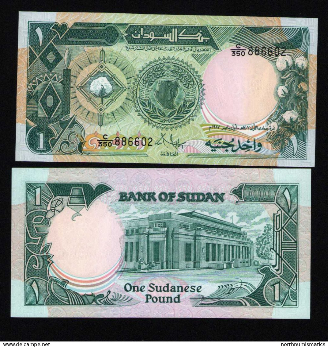 Sudan 1 Pounds 1987 Unc - Soedan